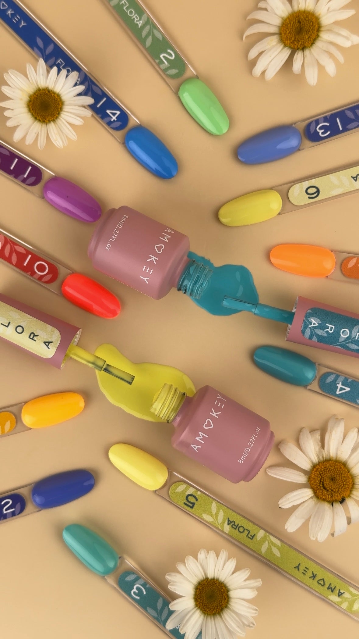 Esmalte en gel DE LA RO FLORA 13 12 ML