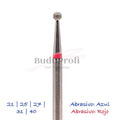 Fresa Diamante Bola 40 KAZAN - Rojo - More than nail store