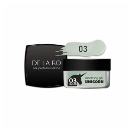 DELARO Gel Modelador Unicorn 03 30g - More than nail store