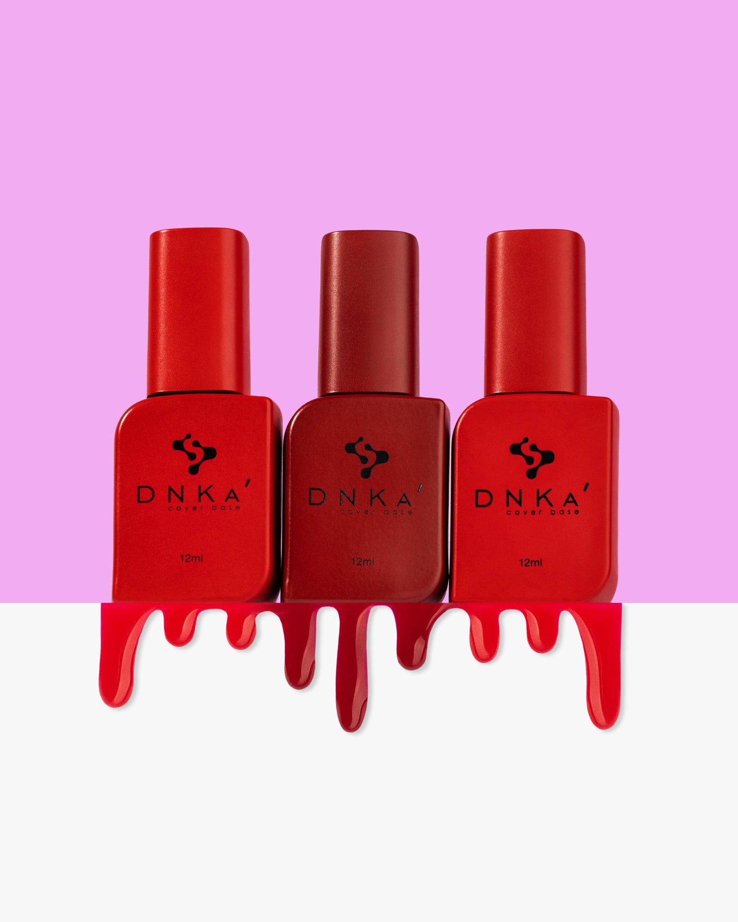 RUBBER BASE FRENCH "DNKa" (cover), 12 ml #0004 SEXY - More than nail store