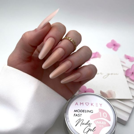 Gel modelador monofásico Fast Nude Gel 10 – 30g AMOKEY - More than nail store