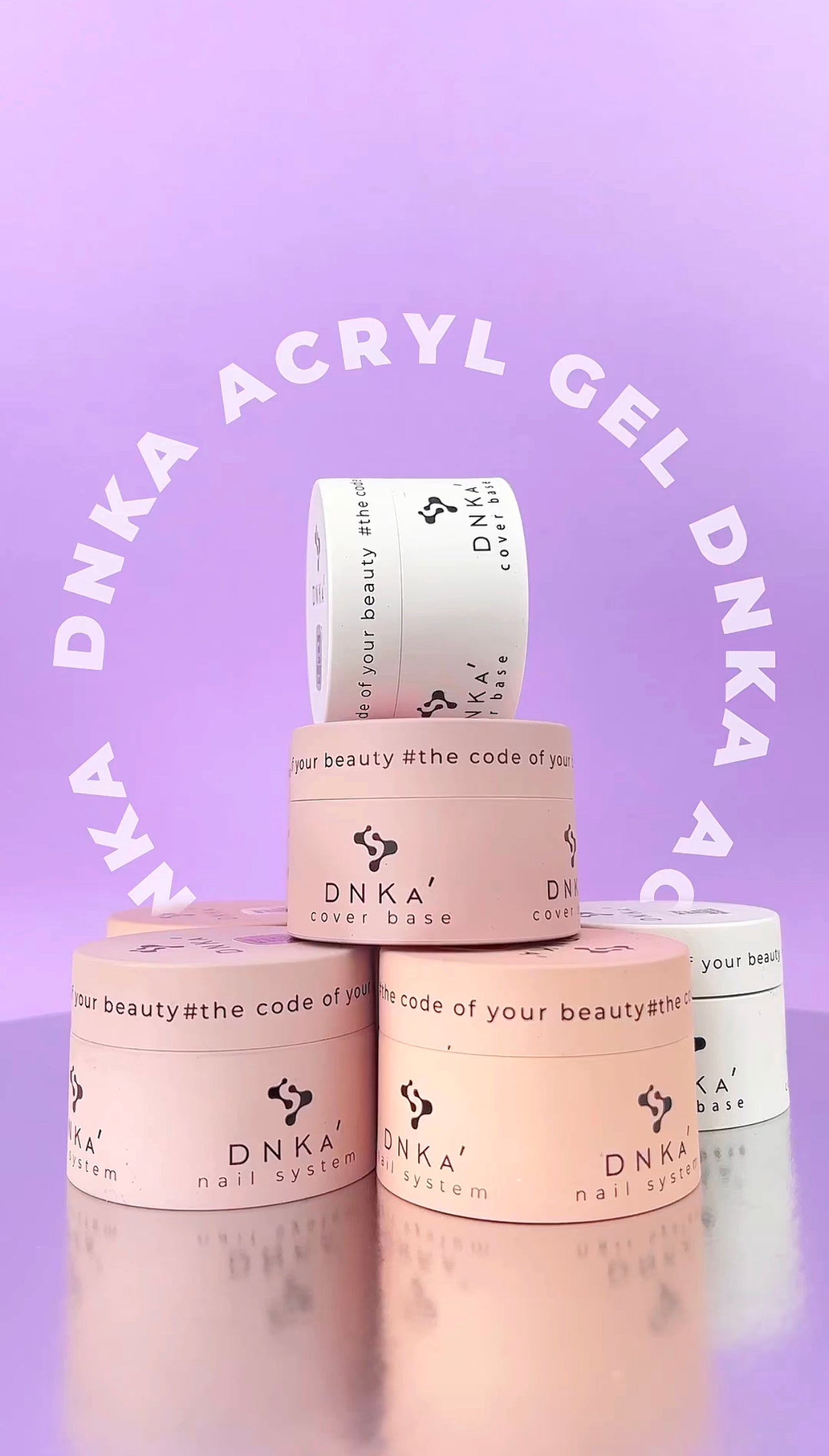 DNKa' SOLID ACRYGEL, 30ml (in jar)  #0004 SILK - More than nail store