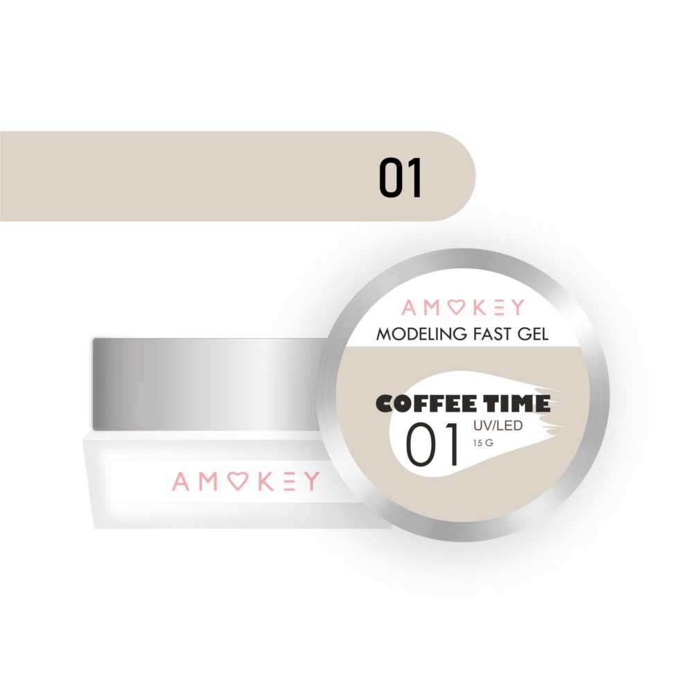 Envase Gel Modelador Fast Coffee Time 01 DE LA RO