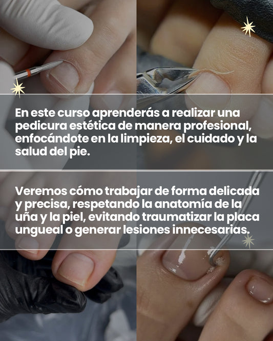 Curso de Pedicura estética RESERVA