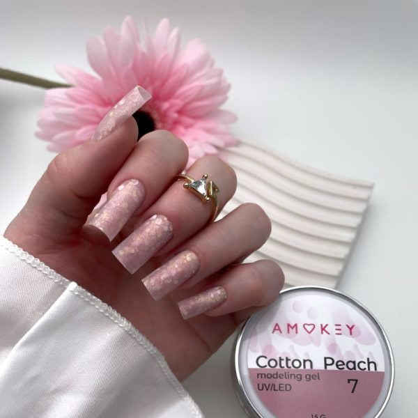 Modeling gel Cotton Peach 07 - 30gr DE LA RO