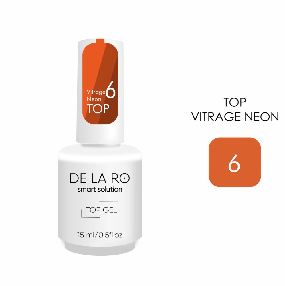 Top Neon 06 (neon) - 15ml DE LA RO - More than nail store
