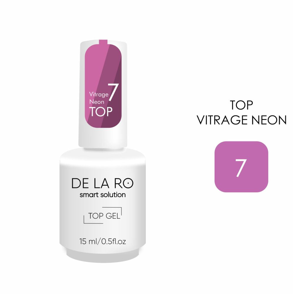 Top Neon 07 (neon) - 15ml DE LA RO - More than nail store
