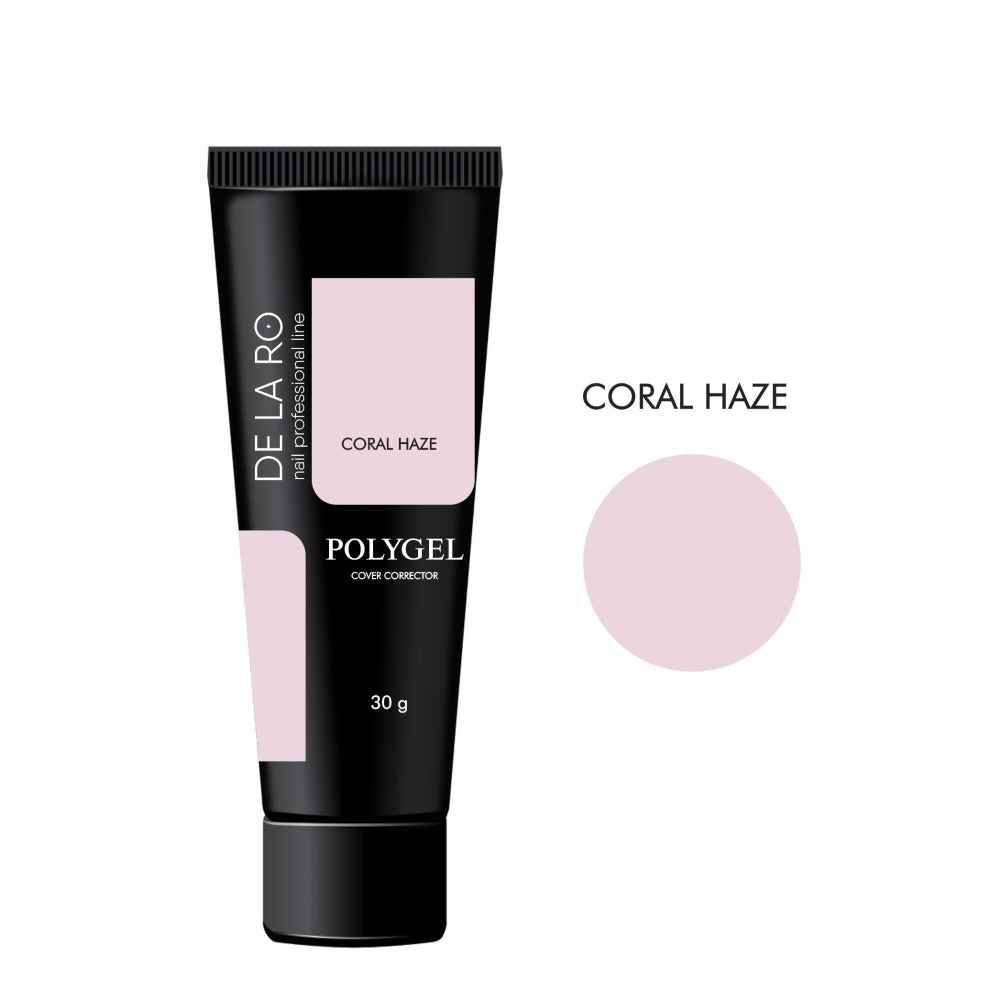 Polygel Coral Haze - 30gr DE LA RO - More than nail store