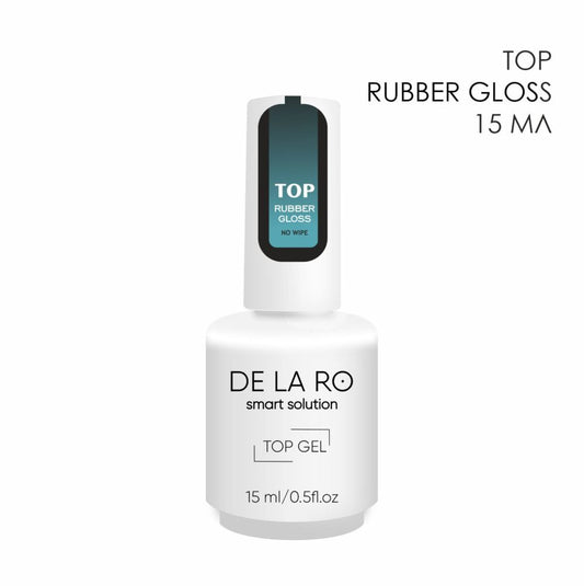 Тоp Rubber Gloss No Wipe (without dispersion) - 15ml DE LA RO