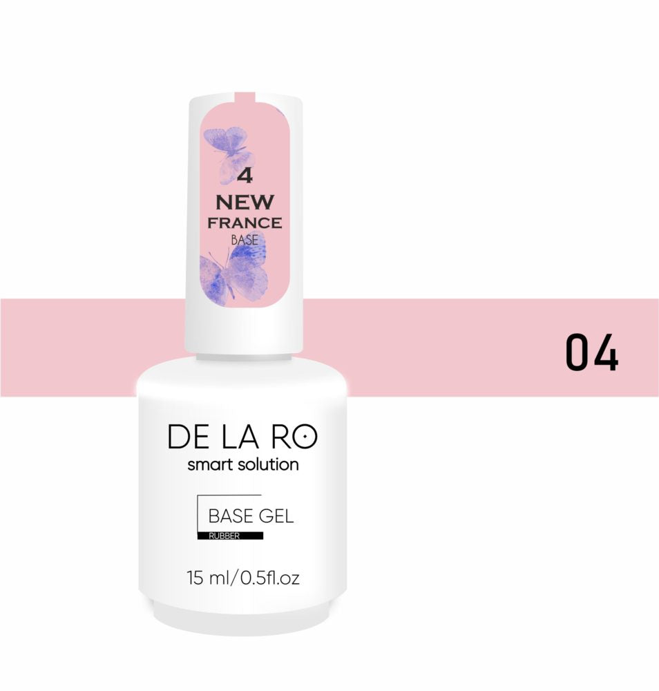 Base New France 04 (medium viscosity) - 15ml DE LA RO - More than nail store