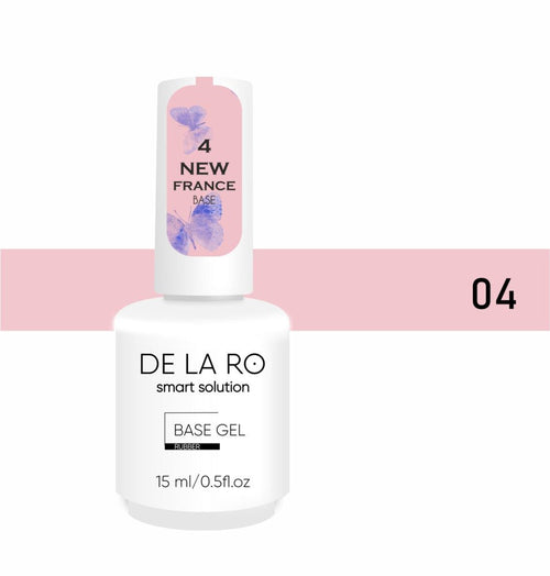 Base New France 04 (medium viscosity) - 15ml DE LA RO - More than nail store