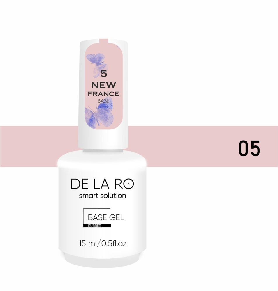 Base New France 05 (medium viscosity) - 15ml DE LA RO - More than nail store