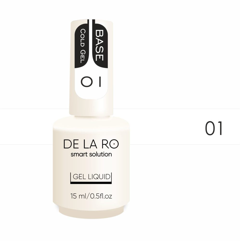 BASE Cold Gel 01 (medium viscosity) - 15ml DE LA RO - More than nail store