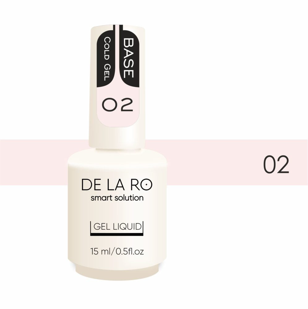 BASE Cold Gel 02 (medium viscosity) - 15ml DE LA RO - More than nail store