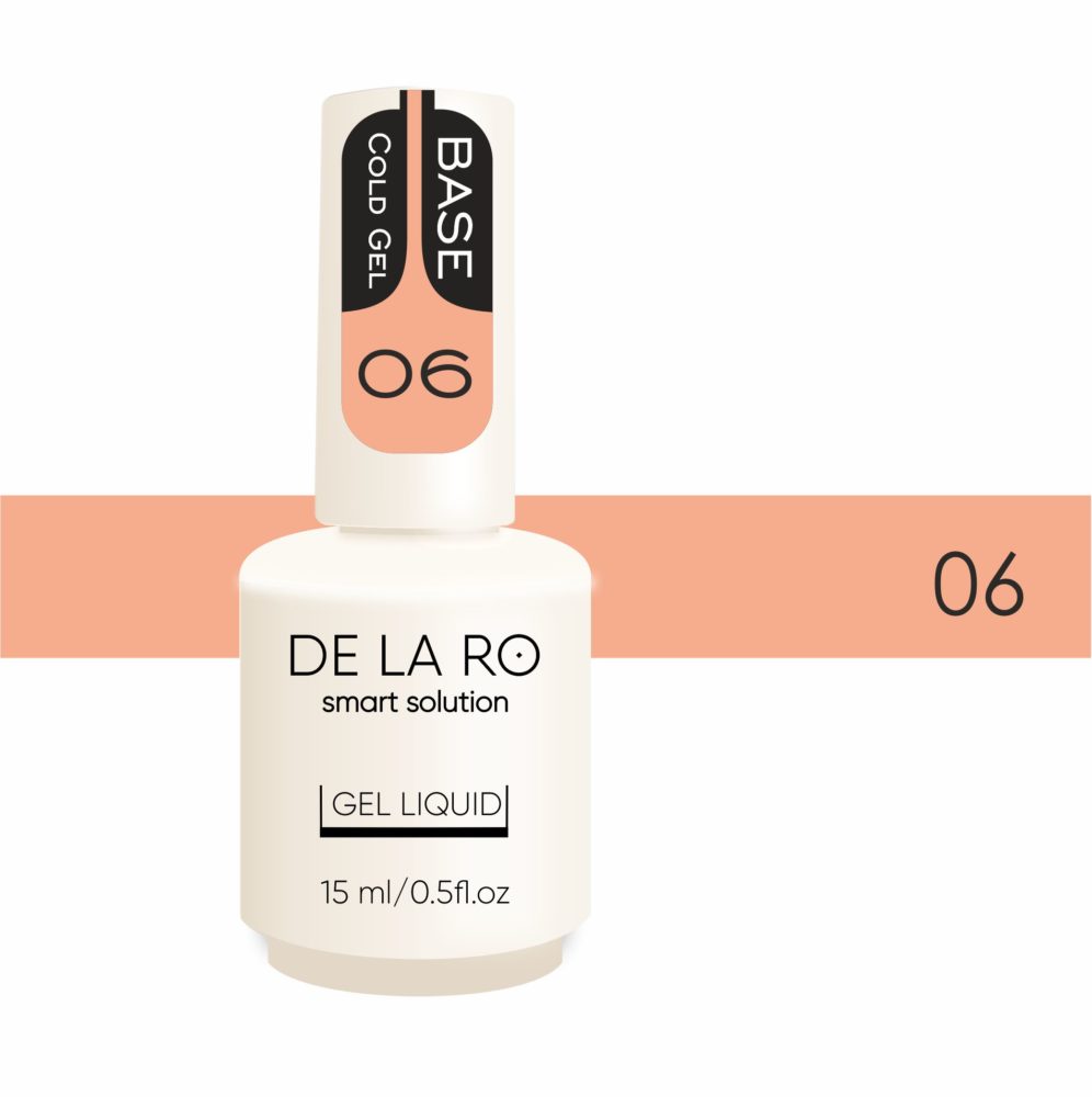 BASE Cold Gel 06 (medium viscosity) - 15ml DE LA RO - More than nail store