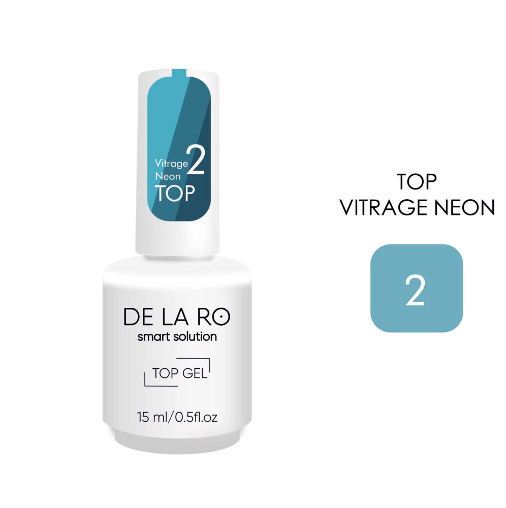 Top Neon 02 (neon) - 15ml DE LA RO - More than nail store