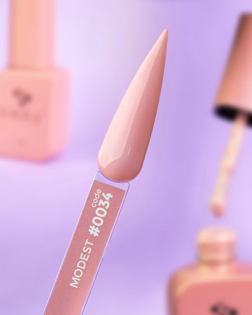 Rubber Base French DNKa #0034 Modest 30 ml — Cobertura French