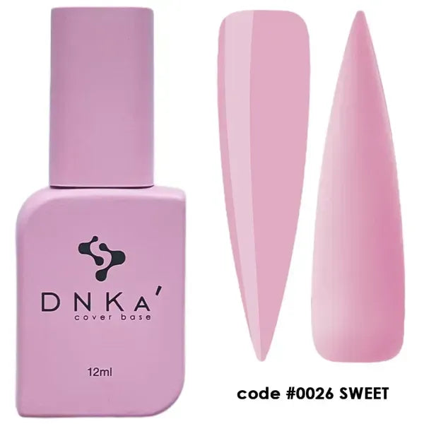 RUBBER BASE FRENCH "DNKa" (cover), 12 ml #0026 Sweet - More than nail store