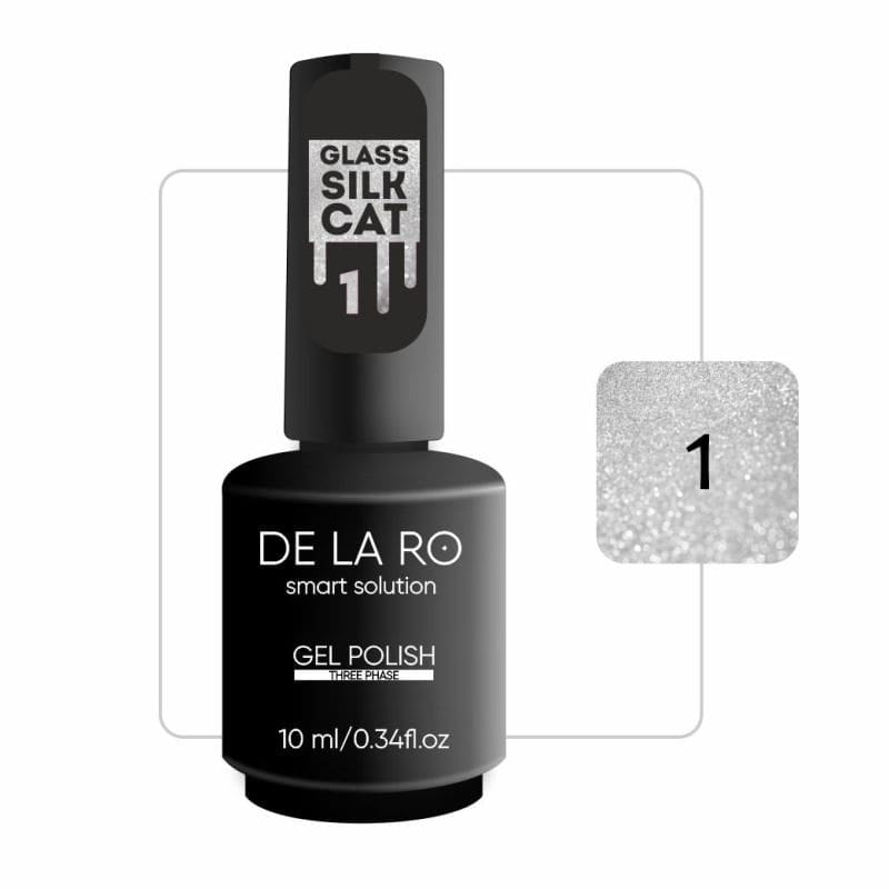 Esmalte en gel DE LA RO Glass Silk Cat 01