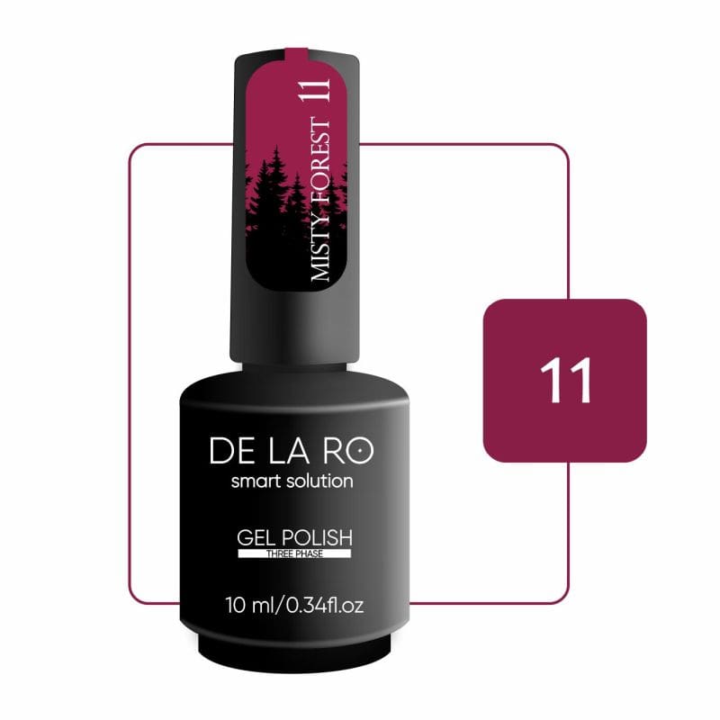 Esmalte en gel DE LA RO Misty Forest 11