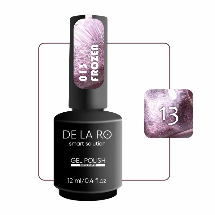 Esmalte Cat Eye Frozen 013 DE LA RO 12 ml