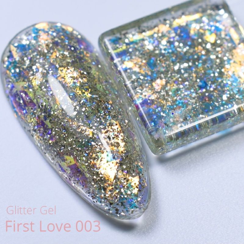First Love 003 glitter - aplicado
