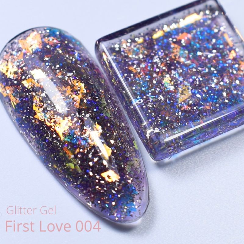 First Love 004 glitter - aplicado