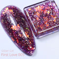 First Love 005 glitter - aplicado