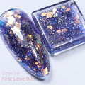 First Love 006 glitter - aplicado