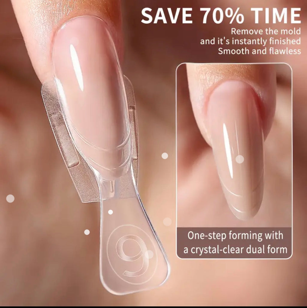 Dual Forms Sándwich Reutilizables para Construcción de Uñas - More than nail store