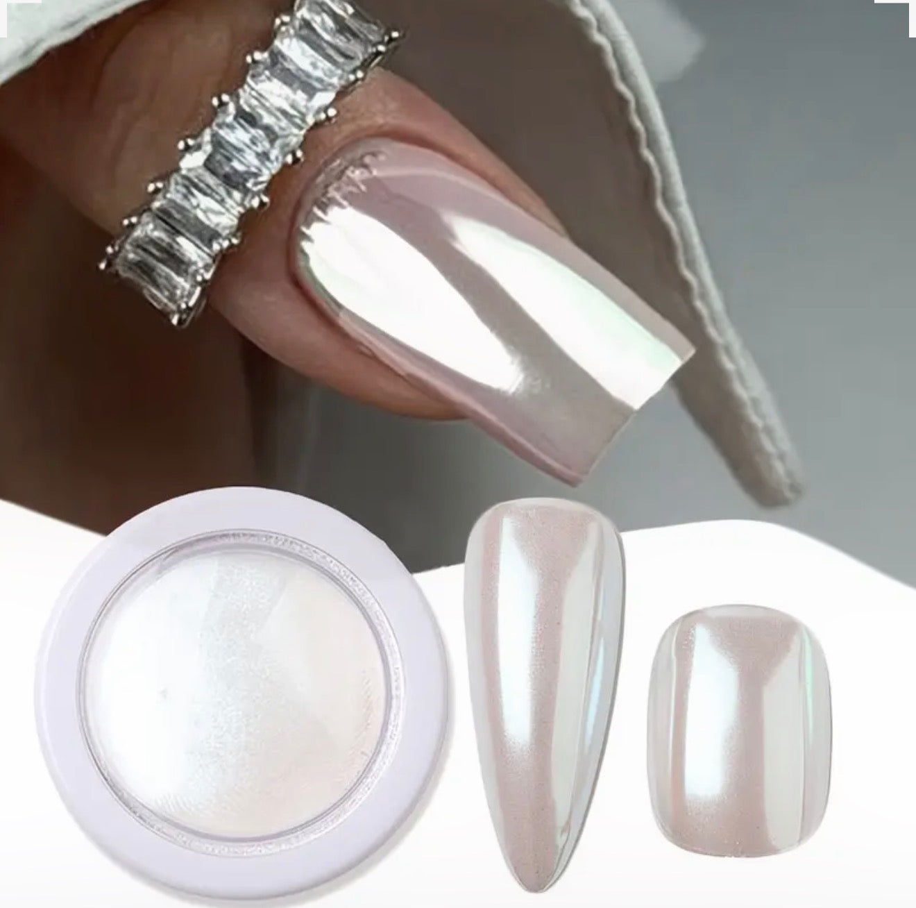 Polvo Efecto Aurora para Uñas - More than nail store