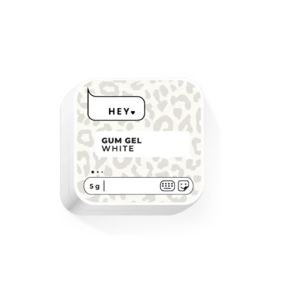Gum gel WHITE  HEYLOVE