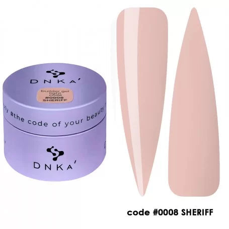 Builder Gel Light DNKa #0008 Sheriff 30 ml — Gel de Construcción