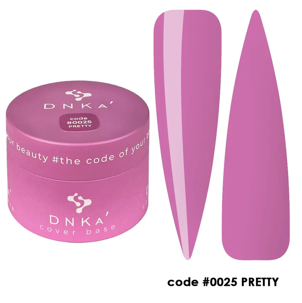 Rubber Base French DNKa #0025 Pretty 30 ml — Cobertura French
