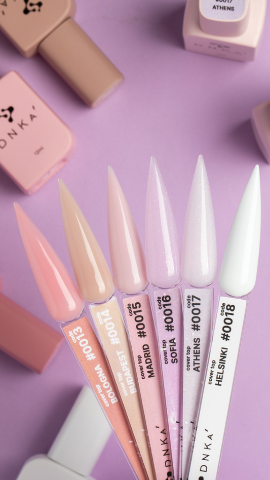 COVER TOP NEW FÓRMULA "DNKa", 12 ml #0015 SOFIA