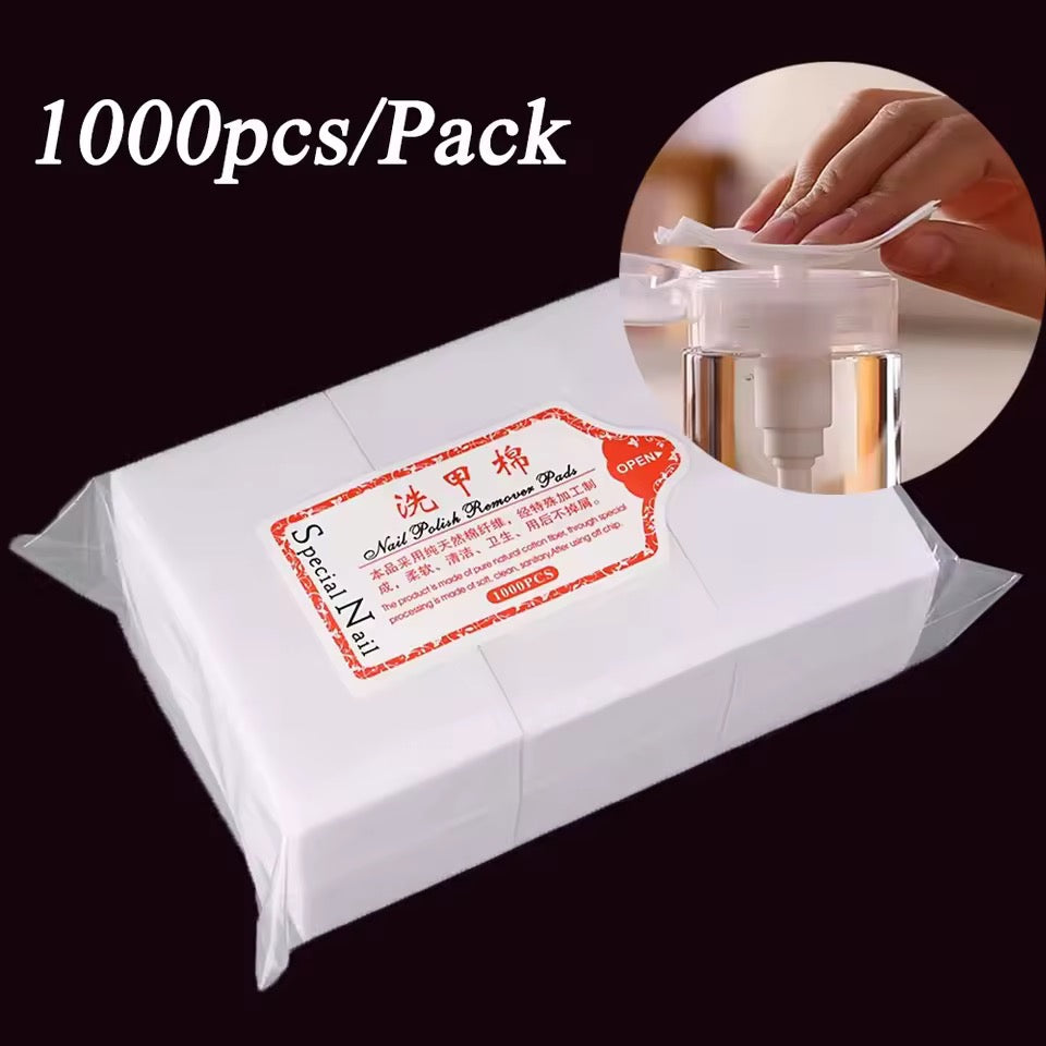 Toallitas de Celulosa Sin Pelusa para Manicura. 1000 U - More than nail store