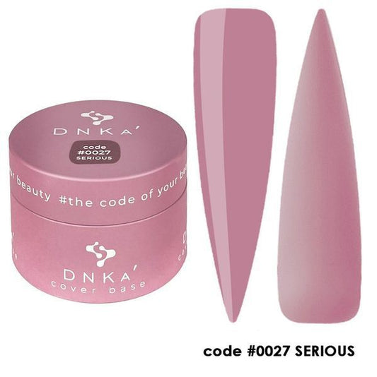 RUBBER BASE FRENCH "DNKa" (cover), 30 ml #0027 SERIOUS
