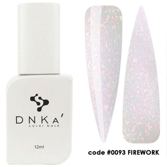 RUBBER BASE FRENCH "DNKa" (cover), 12 ml #0093 FIREWORK
