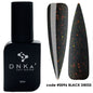 RUBBER BASE FRENCH "DNKa" (cover), 12 ml #0096 BLACK DRESS