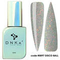 RUBBER BASE FRENCH "DNKa" (cover), 12 ml #0097 DISCO BALL - More than nail store