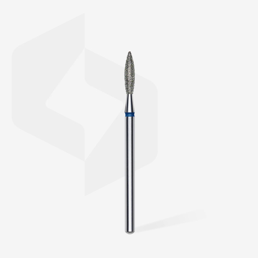 Fresa Diamantada Tipo Llama Azul EXPERT, Diámetro De La Cabeza: 1,6 Mm / Parte De Trabajo: 8 Mm  Reseñas de 3 - More than nail store