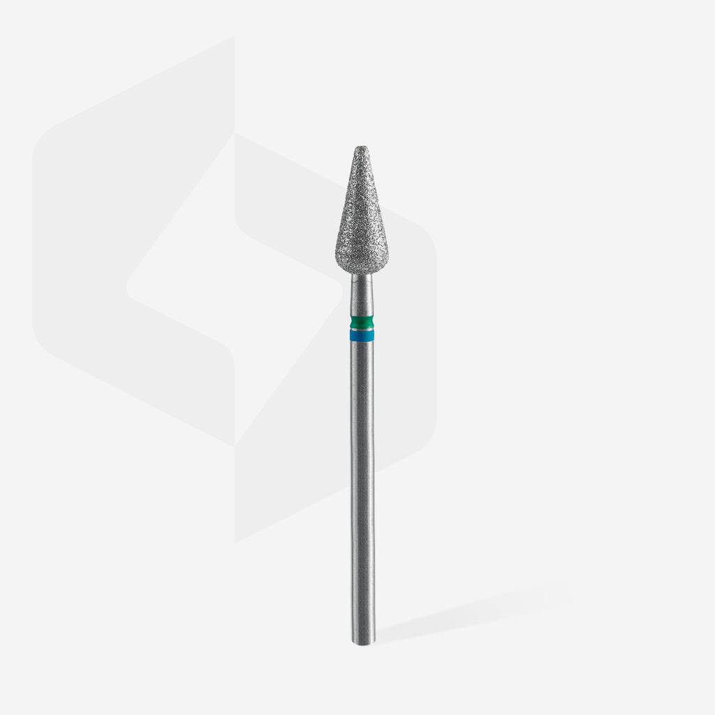 Broca De Diamante Para Clavos DUO Puntiaguda Pera Azul-Verde EXPERT Diámetro De La Cabeza 5 Mm / Pieza De Trabajo 12 Mm - More than nail store