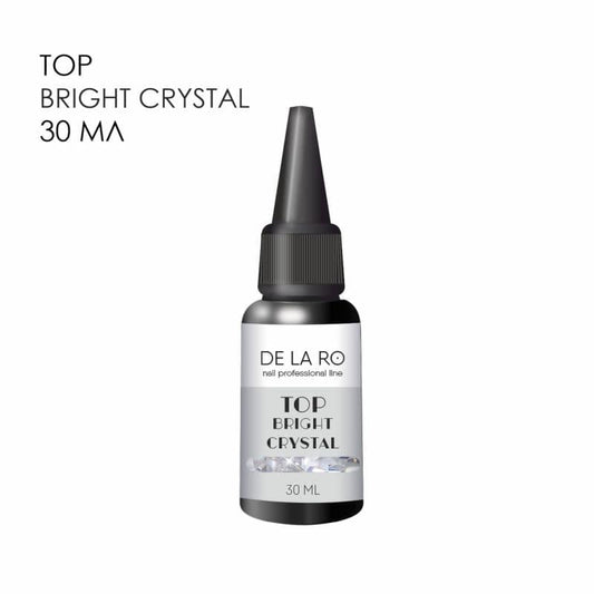 TOP BRIGHT CRYSTAL - 30ML DELARO - More than nail store