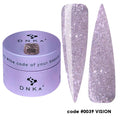 Builder Gel DNKa #0039 Vision 30 ml — Gel de Construcción con Shimmer