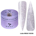 Builder Gel DNKa #0035 Vision 30 ml — Gel de Construcción con Shimmer