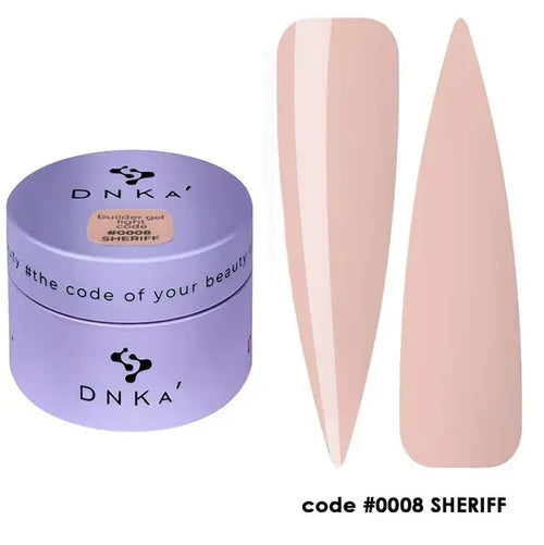 Builder Gel Light DNKa #0008 Sheriff 15 ml — Gel de Construcción