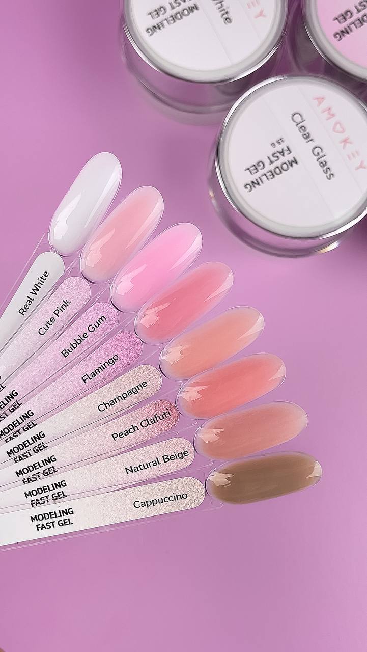 Gel modelador monofásico Fast Gel Natural Beige - 15g DE LA RO - More than nail store
