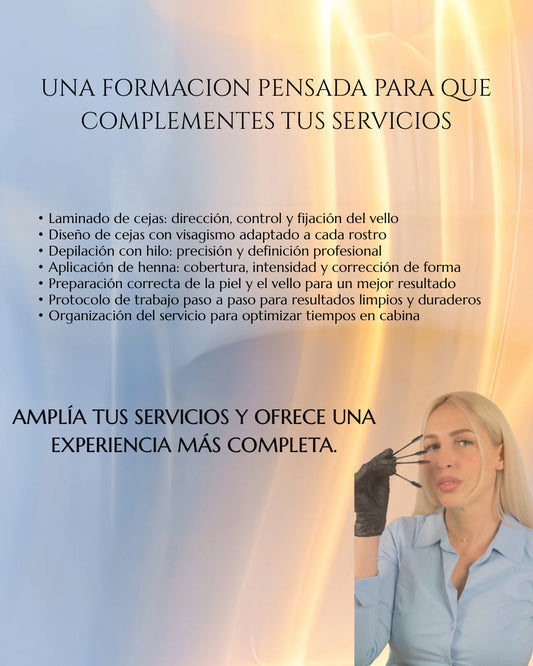 RESERVA ( Depilación + Diseño + Laminado + Tinte)