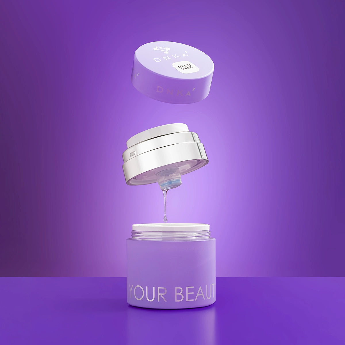 DNKa Multi Base Bomba 30ml detalle producto profesional para manicuristas - More Than Nails Store