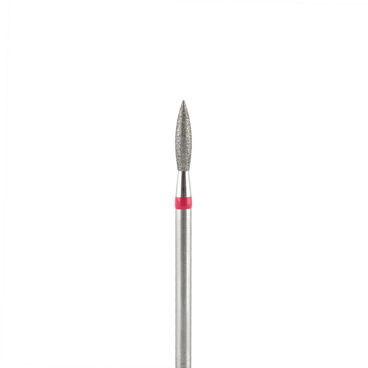 Fresa Diamante Llama Con Punta 1.8 mm - Rojo